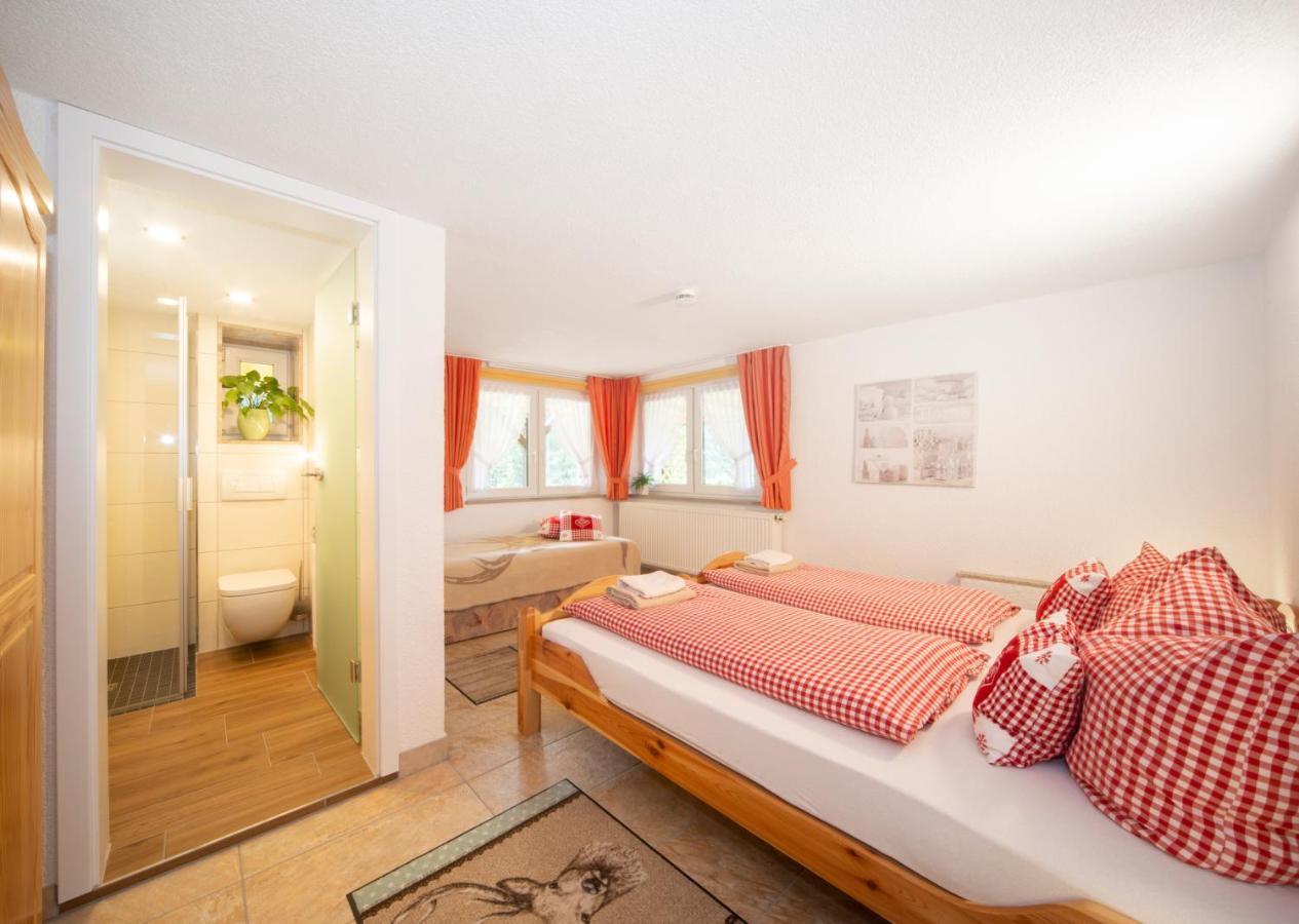 Appartements Und Ferienhaus Gasthof Kanzlersgrund Oberhof  Eksteriør bilde