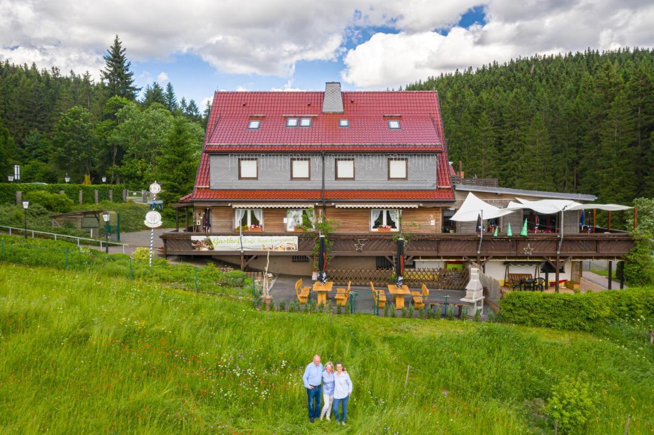 Appartements Und Ferienhaus Gasthof Kanzlersgrund Oberhof  Eksteriør bilde
